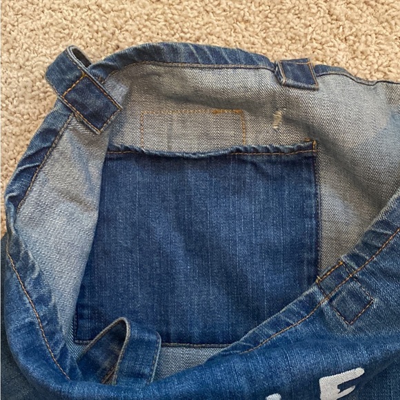 American Eagle Outfitters Blue Jean Denim Tote Bag - Picture 4 of 11
